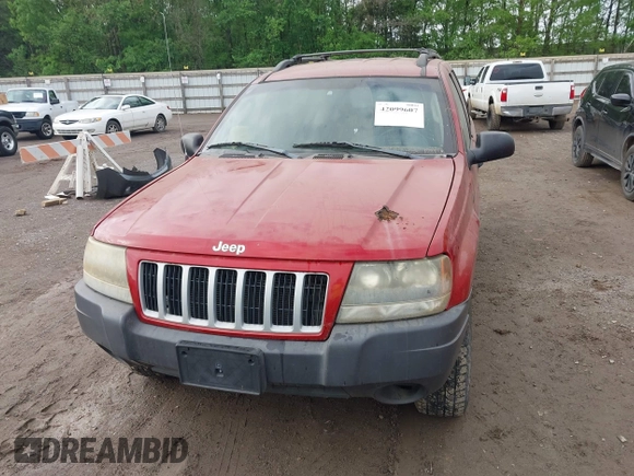 2004 Jeep Grand Cherokee Laredo with VIN 1J4GW48S64C371253, listed as a IAAI auction lot 42099607 with 260,618 mi miles. Bid and sale history available at carsss.com. Image 6.
