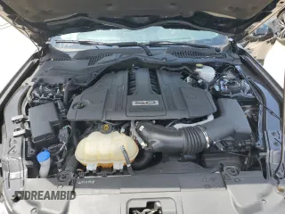 2021 Ford Mustang GT with VIN 1FA6P8CFXM5147543, listed as a Copart auction lot 61765065 with 36,825 mi miles and Salvage title. Bid and sale history available at DreamBid. Image 11.