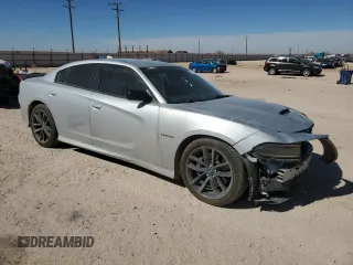 2022 Dodge Charger R/T with VIN 2C3CDXCT1NH192763, listed as a Copart auction lot 45672165 with 62,778 mi miles and Salvage Title. Bid and sale history available at carsss.com. Image 4.