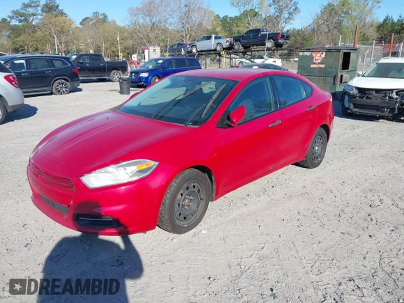 2013 Dodge Dart SE with VIN 1C3CDFAA0DD147286, listed as a IAAI auction lot 41894422 with 152,174 mi miles and . Bid and sale history available at carsss.com. Image 2.