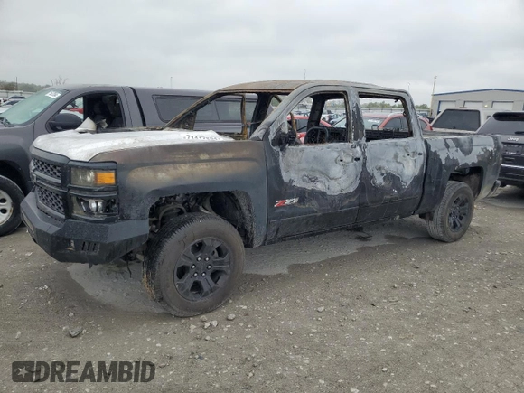 2015 Chevrolet Silverado 1500 LTZ with VIN 3GCUKSEC7FG495909, listed as a Copart auction lot 71417294 with Not Provided miles and Non Repairable. Bid and sale history available at carsss.com. Image 1.