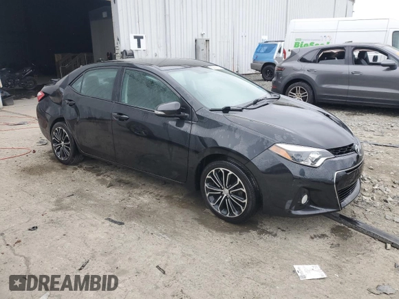2016 Toyota Corolla L with VIN 2T1BURHEXGC685514, listed as a Copart auction lot 62593785 with 90,937 mi miles and Salvage title. Bid and sale history available at DreamBid. Image 4.