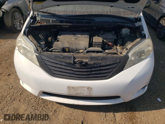 2013 Toyota Sienna L with VIN 5TDZK3DC7DS330924, listed as a Copart auction lot 75035774 with 153,550 mi miles and Salvage Title. Bid and sale history available at carsss.com. Image 12.