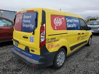 2018 Ford Transit Connect Van XL with VIN NM0LS7E72J1374964, listed as a Copart auction lot 45959445 with 105,840 mi miles and Clean Title. Bid and sale history available at carsss.com. Image 3.