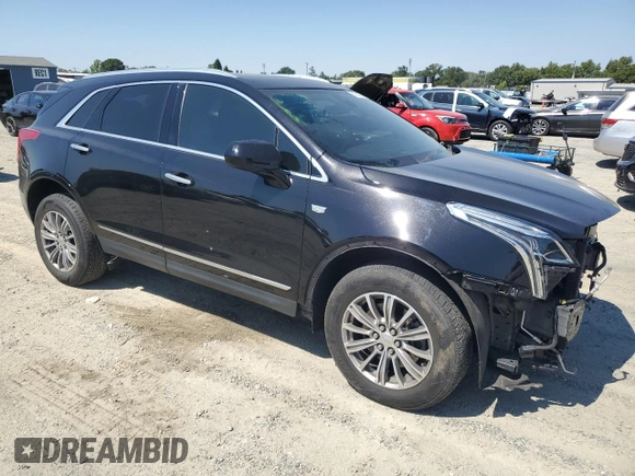 2019 Cadillac XT5 Luxury AWD with VIN 1GYKNDRS9KZ287367, listed as a Copart auction lot 59782755 with 44,407 mi miles and Salvage title. Bid and sale history available at DreamBid. Image 4.