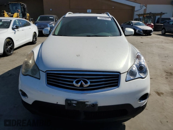 2008 Infiniti EX Journey with VIN JNKAJ09EX8M305671, listed as a Copart auction lot 76926044 with Not Provided miles and Salvage Title. Bid and sale history available at DreamBid. Image 5.