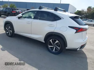 2021 Lexus NX 300h with VIN JTJGJRDZ2M5012553, listed as a IAAI auction lot 41850243 with 56,737 mi miles and . Bid and sale history available at DreamBid. Image 3.