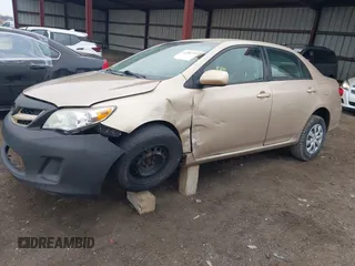 2011 Toyota Corolla L with VIN 2T1BU4EE8BC688332, listed as a IAAI auction lot 41208753 with 161,901 mi miles. Bid and sale history available at carsss.com. Image 16.