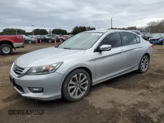 2014 Honda Accord Sport with VIN 1HGCR2F54EA239751, listed as a Copart auction lot 51677805 with 182,736 mi miles and Salvage Title. Bid and sale history available at carsss.com. Image 1.