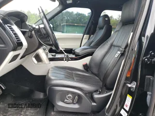 2016 Land Rover Range Rover Supercharged с VIN SALGS2EF9GA276529, выставлен на аукционе Copart как лот 59654875 с пробегом 100 379 миль миль и Списание • Salvage title. История ставок и продаж доступна на DreamBid. Изображение 7.