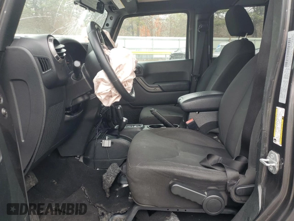 2018 Jeep Wrangler JK Unlimited Sport S with VIN 1C4HJWDG2JL839433, listed as a Copart auction lot 51376545 with 124,012 mi miles and Salvage Title. Bid and sale history available at carsss.com. Image 7.