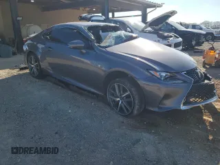 2016 Lexus RC 300 F Sport with VIN JTHSM5BC1G5000747, listed as a Copart auction lot 50856835 with Not provided miles and Salvage title. Bid and sale history available at DreamBid. Image 4.