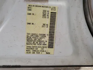 2013 Nissan Altima 2.5 SL with VIN 1N4AL3AP2DC922692, listed as a Copart auction lot 49661375 with 159,037 mi miles and Salvage Title. Bid and sale history available at carsss.com. Image 12.
