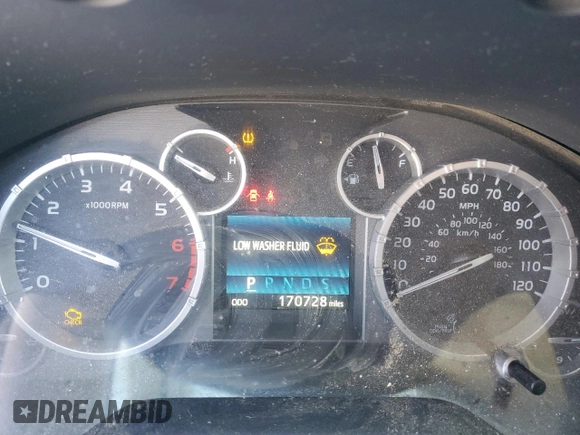 2014 Toyota Tundra SR с VIN 5TFUY5F15EX330402, выставлен на аукционе Copart как лот 85675144 с пробегом 170 728 миль миль и На запчасти • Non repairable. История ставок и продаж доступна на DreamBid. Изображение 9.