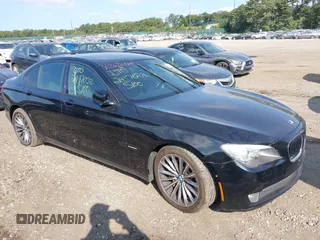 2009 BMW 7 Series 750i with VIN WBAKA83569CY33628, listed as a IAAI auction lot 40363425 with Not Provided miles and . Bid and sale history available at DreamBid. Image 1.