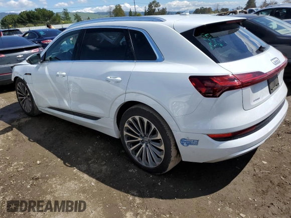 2019 Audi e-tron Prestige with VIN WA1VABGEXKB022962, listed as a Copart auction lot 46840743 with 22,368 mi miles. Bid and sale history available at carsss.com. Image 2.