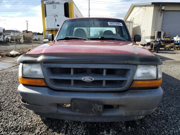 1998 Ford Ranger XL with VIN 1FTYR10C6WUD08008, listed as a Copart auction lot 50275495 with 236,922 mi miles and Salvage Title. Bid and sale history available at carsss.com. Image 5.