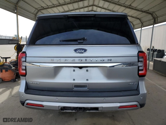 2023 Ford Expedition Max Limited with VIN 1FMJK2A85PEA07324, listed as a Copart auction lot 47500295 with 38,725 mi miles and Salvage Title. Bid and sale history available at carsss.com. Image 6.