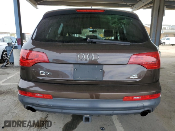 2010 Audi Q7 3.6L Premium Plus with VIN WA1LYAFE2AD002478, listed as a Copart auction lot 46897585 with 95,459 mi miles and Salvage Title. Bid and sale history available at carsss.com. Image 6.