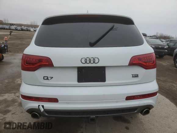 2015 Audi Q7 3.0L TDI Vorsprung Edition with VIN WA1WMCFEXFD008430, listed as a Copart auction lot 79434454 with 174,763 mi miles and Salvage Title. Bid and sale history available at carsss.com. Image 6.