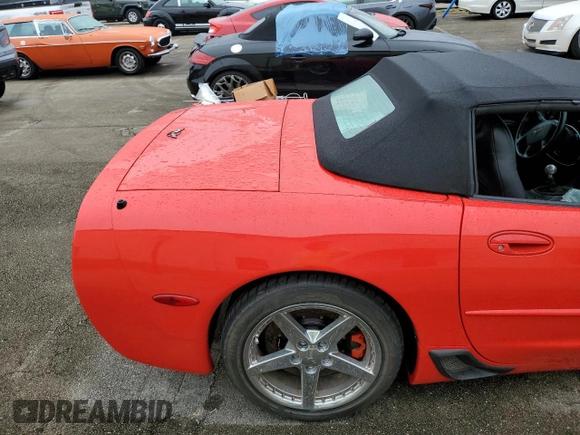 1999 Chevrolet Corvette with VIN 1G1YY32G3X5120727, listed as a Copart auction lot 74488604 with 0 mi miles and Salvage Title. Bid and sale history available at carsss.com. Image 10.