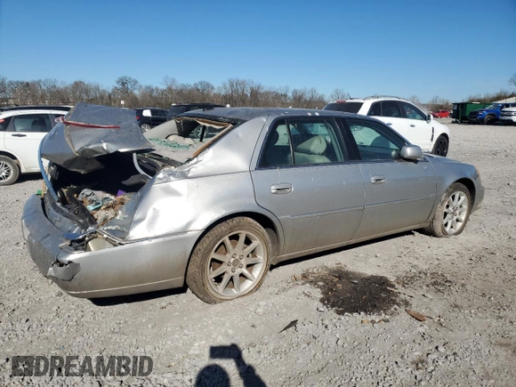 2006 Cadillac DTS 1SE with VIN 1G6KD57956U189859, listed as a Copart auction lot 89266305 with 153,549 mi miles and Salvage Title. Bid and sale history available at DreamBid. Image 3.