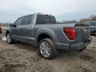 2024 Ford F-150 with VIN 1FTFW7LD8RFB79270, listed as a Copart auction lot 51674575 with 6,413 mi miles and Salvage title. Bid and sale history available at DreamBid. Image 2.