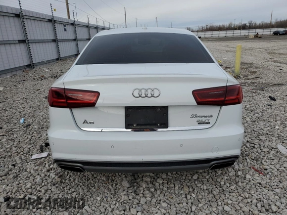 2016 Audi A6 2.0T Premium Plus with VIN WAUGFAFC2GN015260, listed as a Copart auction lot 71937122 with 110,137 mi miles. Bid and sale history available at carsss.com. Image 6.