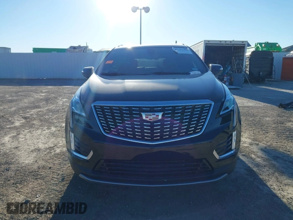 2024 Cadillac XT5 FWD Premium Luxury with VIN 1GYKNCRS4RZ729461, listed as a IAAI auction lot 41411300 with 5,760 mi miles. Bid and sale history available at carsss.com. Image 12.