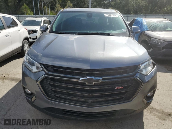 2021 Chevrolet Traverse RS with VIN 1GNERJKW8MJ184873, listed as a Copart auction lot 78781304 with 41,664 mi miles and Salvage Title. Bid and sale history available at carsss.com. Image 5.