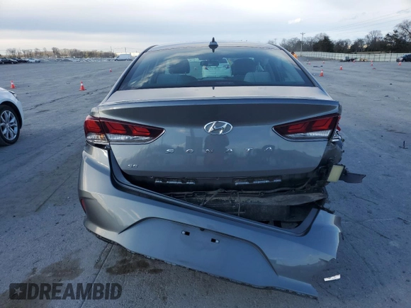 2018 Hyundai Sonata SE z VIN 5NPE24AF6JH722829, wystawiony jako Copart lot #50531125 z przebiegiem 68 920 mil mil oraz Szkoda całkowita • Salvage title. Historia ofert i sprzedaży dostępna na DreamBid. Obrazek 6.