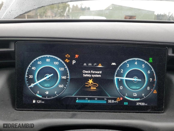 2024 Hyundai Tucson Hybrid N Line with VIN KM8JFCD11RU148537, listed as a Copart auction lot 50227925 with 37,920 mi miles and Salvage Title. Bid and sale history available at carsss.com. Image 9.