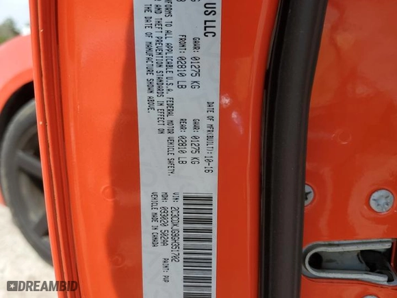 2016 Dodge Charger SXT with VIN 2C3CDXJG9GH351702, listed as a Copart auction lot 51063855 with 128,127 mi miles and Salvage Title. Bid and sale history available at carsss.com. Image 15.