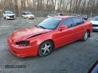 2001 Pontiac Grand Am GT with VIN 1G2NW52E51C111447, listed as a Copart auction lot 44349795 with 0 mi miles and Salvage Title. Bid and sale history available at carsss.com. Image 1.