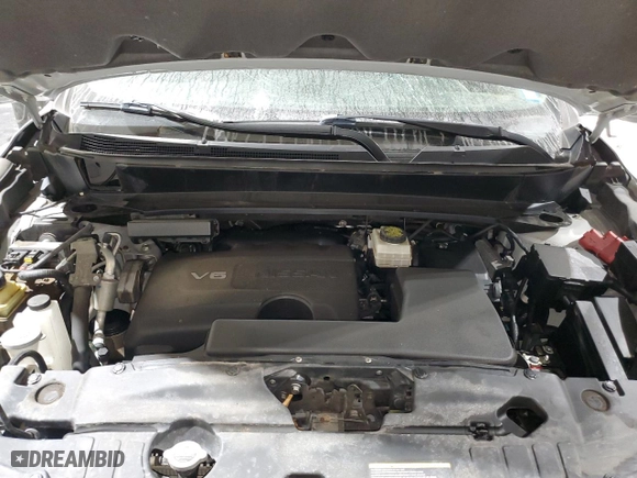2019 Nissan Pathfinder S with VIN 5N1DR2MM1KC650033, listed as a Copart auction lot 48685425 with 121,127 mi miles and Salvage Title. Bid and sale history available at carsss.com. Image 12.