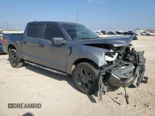 2023 Ford F-150 XL with VIN 1FTEW1EP6PFD18146, listed as a Copart auction lot 49029085 with 35,458 mi miles and Salvage Title. Bid and sale history available at carsss.com. Image 4.