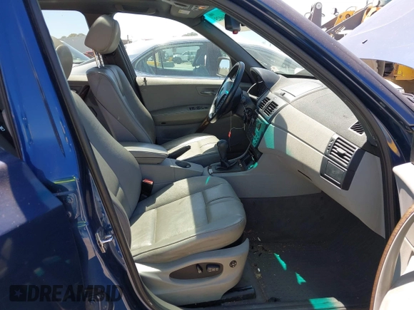 2005 BMW X3 3.0i with VIN WBXPA93425WD01748, listed as a IAAI auction lot 42546025 with 154,275 mi miles and . Bid and sale history available at DreamBid. Image 5.