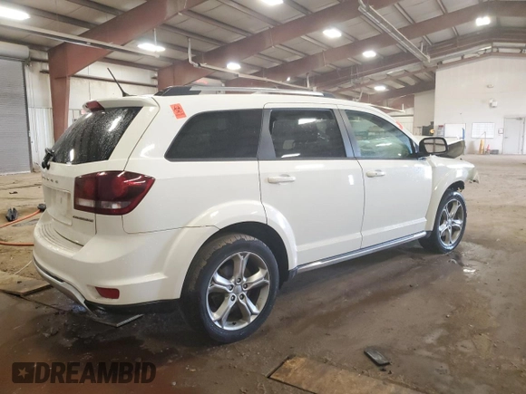 2017 Dodge Journey Crossroad Plus with VIN 3C4PDCGB5HT683968, listed as a Copart auction lot 49980585 with 0 mi miles and Clean Title. Bid and sale history available at carsss.com. Image 3.