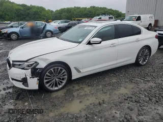 2021 BMW 5 Series 530i xDrive with VIN WBA13BJ03MCG98761, listed as a Copart auction lot 56557135 with Not provided miles and Salvage title. Bid and sale history available at DreamBid. Image 1.