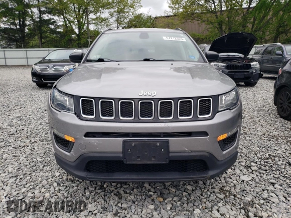 2020 Jeep Compass Sport с VIN 3C4NJDAB7LT165576, выставлен на аукционе Copart как лот 57212025 с пробегом 57 212 миль миль и Списание • Salvage title. История ставок и продаж доступна на DreamBid. Изображение 5.