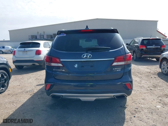 2017 Hyundai Santa Fe Limited Ultimate with VIN KM8SRDHF2HU250614, listed as a IAAI auction lot 41564343 with 111,074 mi miles. Bid and sale history available at carsss.com. Image 16.