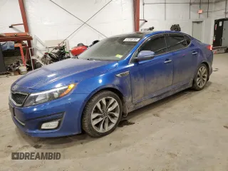 2014 Kia Optima SXL Turbo with VIN 5XXGR4A67EG349273, listed as a Copart auction lot 47258705 with 95,095 mi miles and Salvage Title. Bid and sale history available at carsss.com. Image 1.