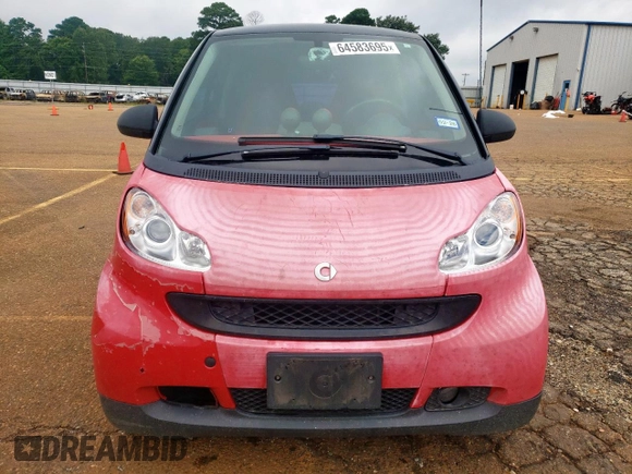 2009 Smart fortwo Pure with VIN WMEEJ31X79K271222, listed as a Copart auction lot 64583695 with 152,626 mi miles and Clean title. Bid and sale history available at DreamBid. Image 5.