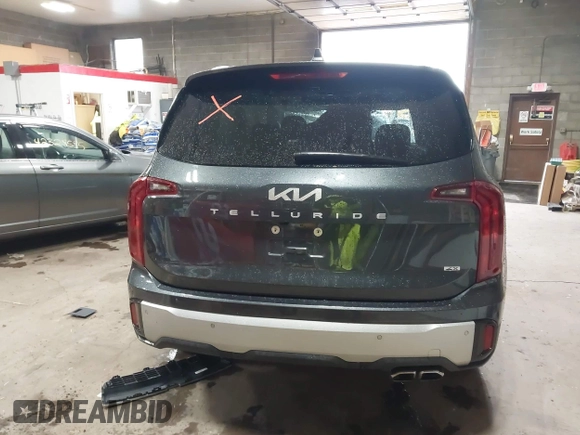2024 Kia Telluride S with VIN 5XYP6DGC9RG481460, listed as a IAAI auction lot 42309411 with 14,182 mi miles and . Bid and sale history available at DreamBid. Image 16.