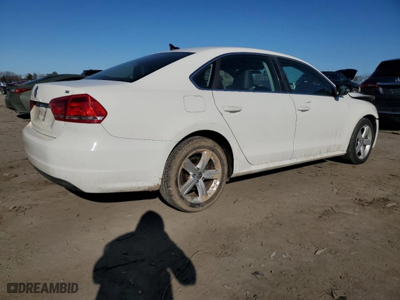 2013 Volkswagen Passat SE with VIN 1VWBP7A3XDC141312, listed as a Copart auction lot 45361805 with 103,070 mi miles and Clean Title. Bid and sale history available at carsss.com. Image 3.