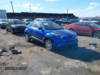 2019 Toyota C-HR XLE with VIN NMTKHMBX7KR082505, listed as a IAAI auction lot 41639520 with 37,475 mi miles. Bid and sale history available at carsss.com. Image 1.