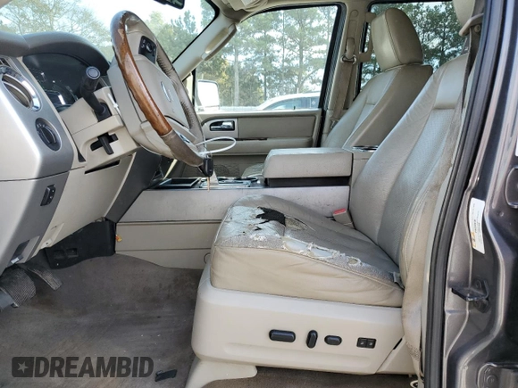 2010 Ford Expedition Max Limited with VIN 1FMJK1K55AEB54958, listed as a Copart auction lot 77677284 with 205,426 mi miles and Salvage Title. Bid and sale history available at DreamBid. Image 7.