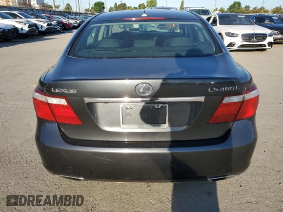 2007 Lexus LS 460 L z VIN JTHGL46FX75010314, wystawiony jako Copart lot #49655405 z przebiegiem 153 473 mil mil oraz Szkoda całkowita • Salvage title. Historia ofert i sprzedaży dostępna na DreamBid. Obrazek 6.