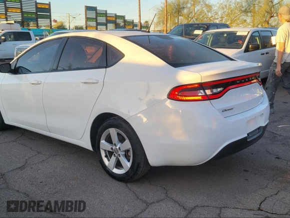 2015 Dodge Dart SXT with VIN 1C3CDFBB5FD405893, listed as a IAAI auction lot 41970379 with 91,911 mi miles. Bid and sale history available at carsss.com. Image 3.