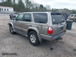 2002 Toyota 4Runner Limited with VIN JT3GN87R520229610, listed as a IAAI auction lot 41806628 with 338,035 mi miles. Bid and sale history available at carsss.com. Image 3.